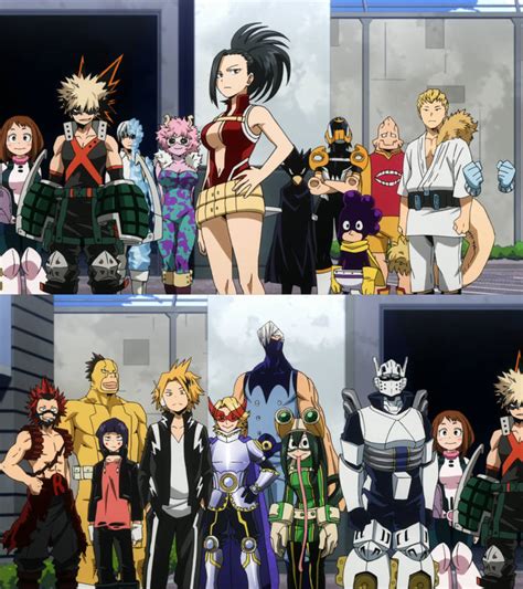 MHA Class 1-A Hero Costumes by Mdwyer5 on DeviantArt