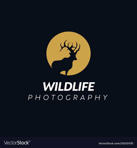 Deer logo design inspiration Royalty Free Vector Image