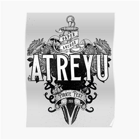 "atreyu fan art" Poster for Sale by misdisurtanto | Redbubble