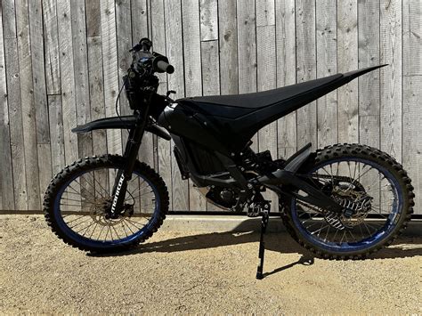 Highly Modified Surron X Black Edition - CA Street Legal - Electricbike ...