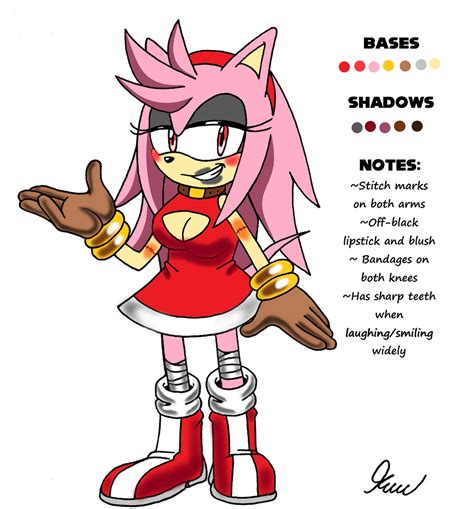 Dreamy Amy Rose Reference by Skoufidios on DeviantArt