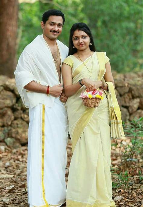 Kerala couple | Traditional dresses, Kerala traditional dress, Couples ...