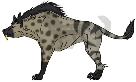 Hyena Hybrid by InkHyaena on DeviantArt