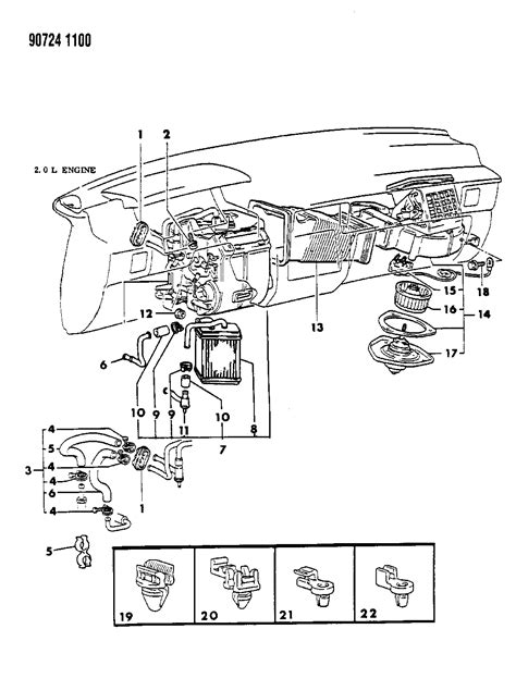 MB380817 - Genuine Dodge VALVE-HEATER WATER