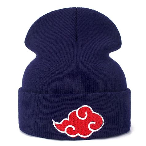 NARUTO Beanies - Japanese Akatsuki Logo Anime Casual Beanie ...