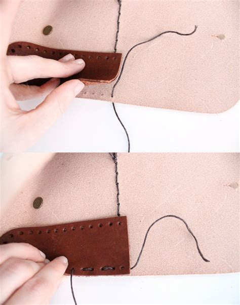 DIY Leather Pouch | Poppytalk