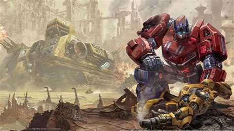 Transformers Fall Of Cybertron Optimus Prime Wallpaper