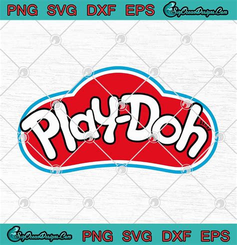 Play-Doh Logo Kids Youth SVG PNG EPS DXF Cricut Cameo File ...