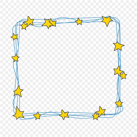 Borde De Estrellas PNG , Borde De Estrellas PNG , El Borde Azul, Borde ...