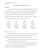 Lab report - Menthol -2.pdf - Anjiya Aswani and Alina Vadsaria 10/23 ...