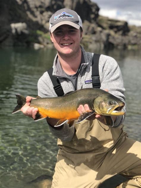 Arctic Char Fishing in Iceland. Fly Fishing for arctic char in rivers ...