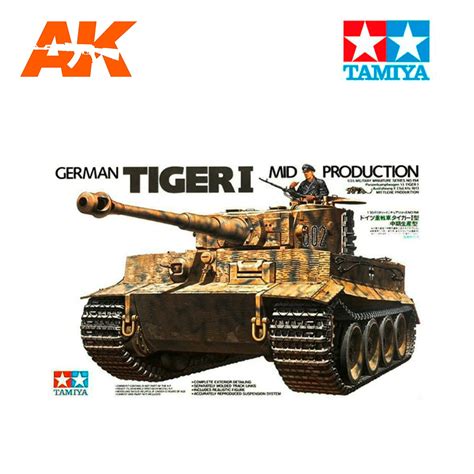 Buy 1/35 German Tiger I Mid. Production online for37,95€ | AK-Interactive