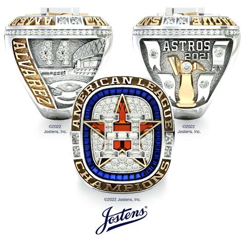 All the details on the Astros' 104-diamond ALCS championship rings