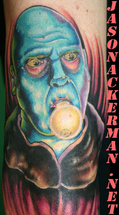 uncle fester tattoo by Jason Ackerman: TattooNOW