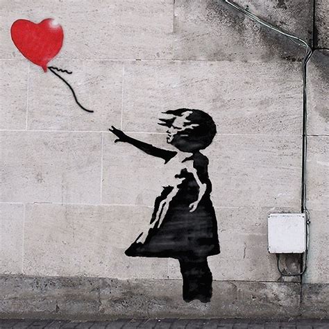 Banksy There Is Always Hope Balloon Girl Graffiti Street Art Wall Art ...