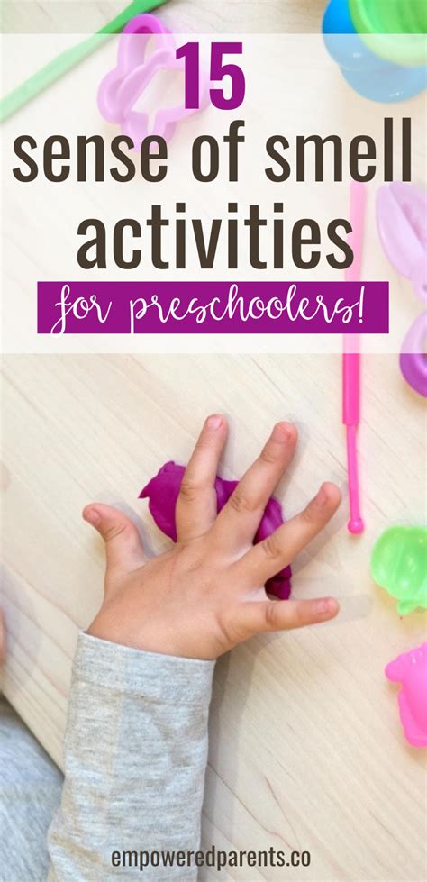 15 Simple Sense of Smell Activities for Preschoolers - Empowered Parents