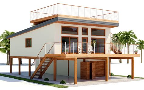 Home Plan CH464 | Beach house floor plans, Beach house flooring, Stilt ...