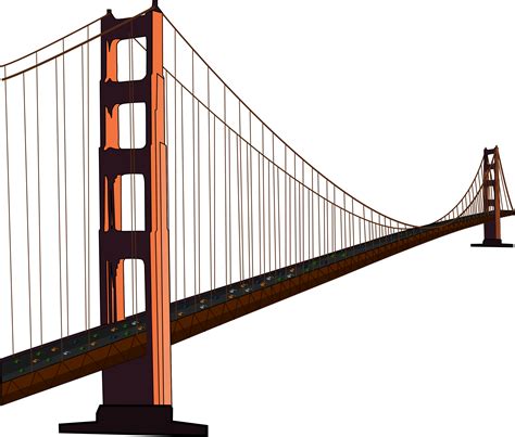 Golden gate bridge clipart 20 free Cliparts | Download images on ...