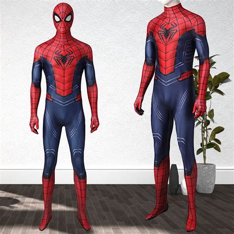 PS4 Spider-Man Costume Full Collection Set Captain America Kids ...