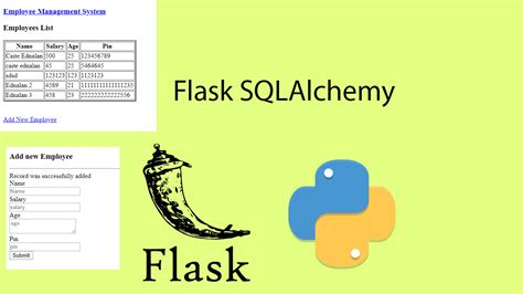 Flask SQLAlchemy | Tutorial101