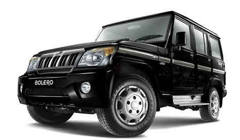 Mahindra Bolero in Fiery Black Color