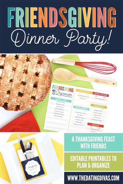 Friendsgiving Dinner Party Ideas - From The Dating Divas ...