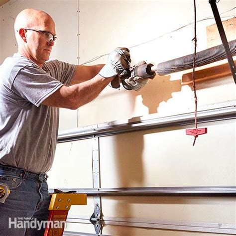 Garage Door Spring and Cable Repair (DIY) | Family Handyman