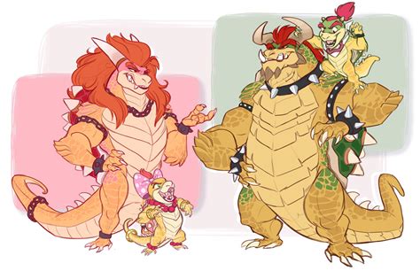 bowser_and_bowsette__big_and_burly_by_earthsong9405_de12fzv-fullview ...