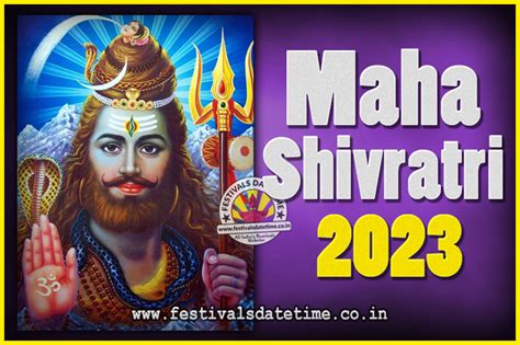 Celebrate Maha Shivratri 2023 Date And Time Puja Vidhiupvas | Images ...