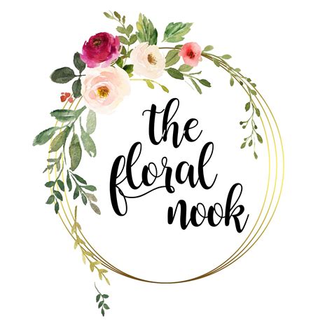 Pin by anneke doubell on Floral Logos | Floral logo, Florist logo, Nail ...