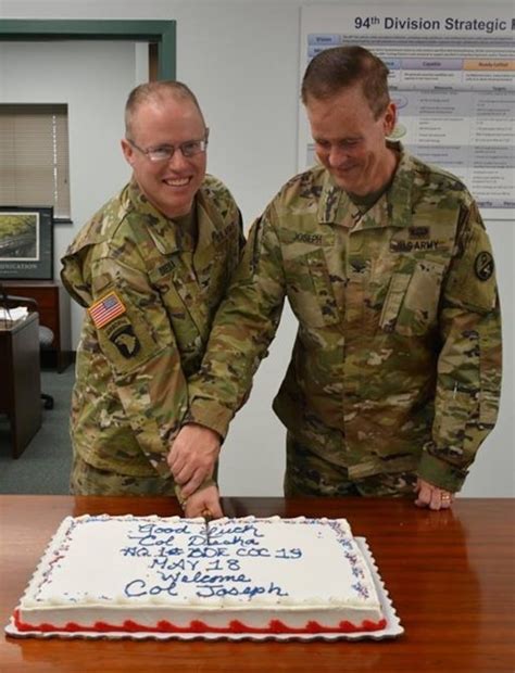 Quartermaster brigade bids farewell during change of command ceremony ...