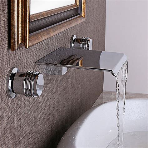 Wall Mount Waterfall Faucet