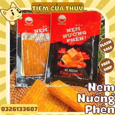 Bịch 30 Gói Nem Nướng Phên Snack Cay Cay Xé Miếng Nội Địa, Bà Tuyết ...