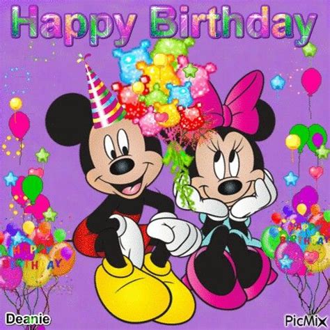 Pin by Heidi Lacy on Happy Birthday... | Happy birthday mickey mouse ...