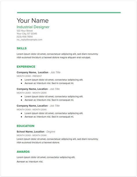 30 Google Docs Resume Templates [Downloadable PDFs]