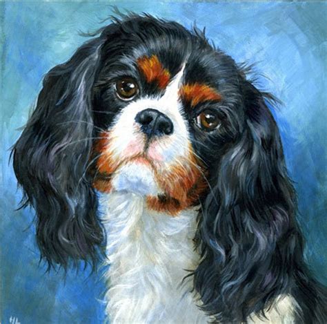 Custom Pet Portrait Dog Painting from your photo handmade