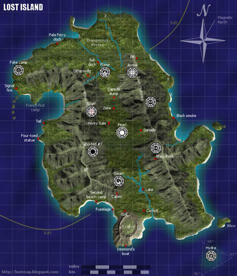 Image - Lost island map v3 3.png | Lostpedia | FANDOM powered by Wikia