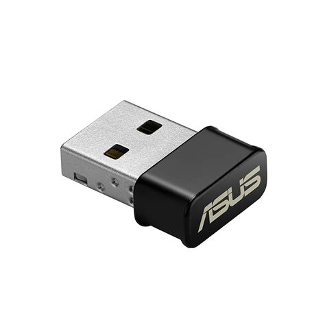 ASUS USB-AC53 Nano USB WiFi Adapter Dual-Band (2.4GHz, 5GHz) Wireless ...