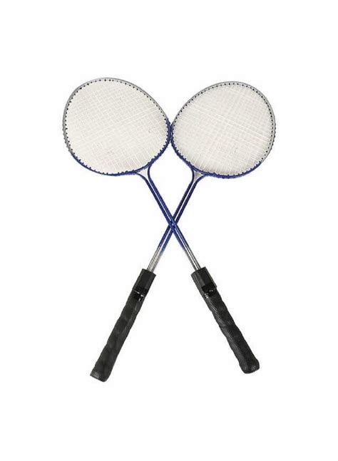 Pu Black And White Aluminium Badminton Racket, 100g at Rs 1200/pair in ...