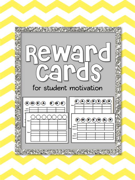 Mind Sparks: Sparking Student Motivation---Reward Cards!