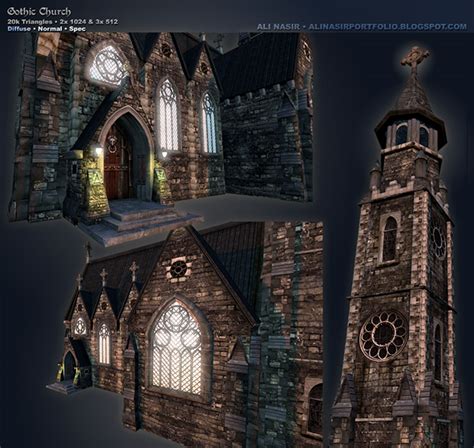 Gothic Church on Behance