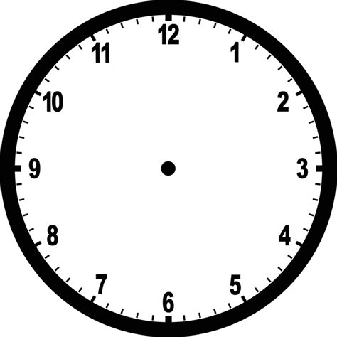 Clock Without Hands - ClipArt Best