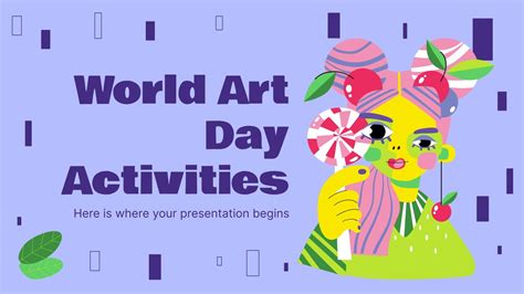 World Art Day Activities | Google Slides & PowerPoint