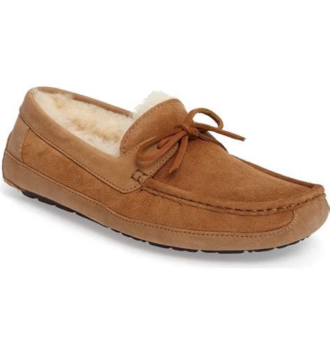 UGG® Byron Slipper | Nordstrom | Uggs, Suede slippers, Chestnut uggs