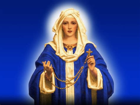 Holy Mass .: Our Lady of the Holy Rosary, Catholic Rosary HD wallpaper ...