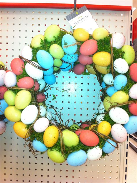 Easter egg wreath at Target-- | Easter eggs, Easter egg wreath, Easter