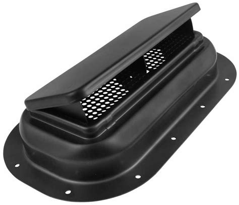 Replacement Exterior Pop-Up Roof Vent - Steel - 13-1/2" x 8" - Black ...