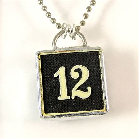 Number 12 Pendant Necklace by XOHandworks $20 Dislike, Hate, Ramadan ...