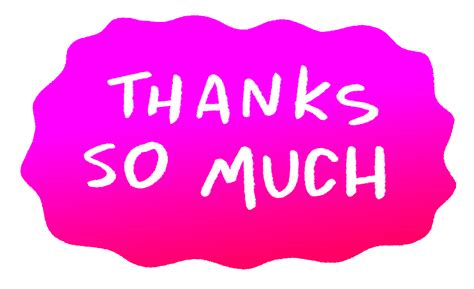 Thank You So Much Sticker by megan motown for iOS & Android | GIPHY