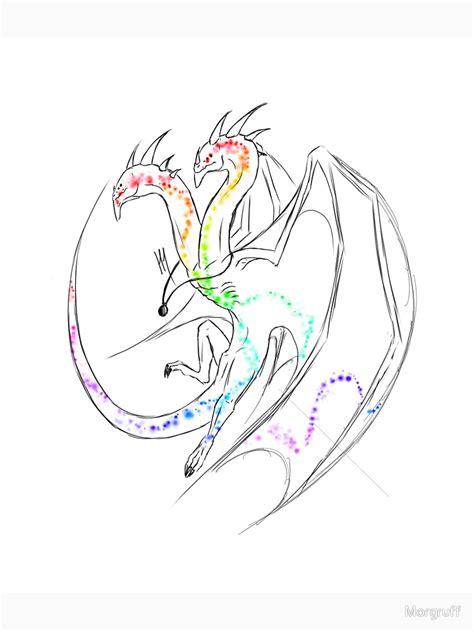 Two Headed Dragon Drawing at GetDrawings | Free download